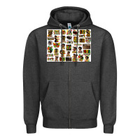 Charcoal Heather juneteenth bundle preview Zipper Hoodie - HRA Design Shop