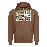 Chestnut juneteenth bundle preview Zipper Hoodie - HRA Design Shop