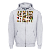 Heather Grey juneteenth bundle preview Zipper Hoodie - HRA Design Shop