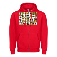 Red juneteenth bundle preview Zipper Hoodie - HRA Design Shop