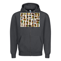 Smoke juneteenth bundle preview Zipper Hoodie - HRA Design Shop