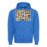 True Royal juneteenth bundle preview Zipper Hoodie - HRA Design Shop