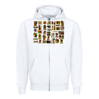 White juneteenth bundle preview Zipper Hoodie - HRA Design Shop