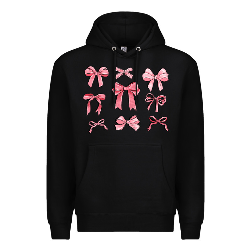 Pink Ribbons Premium Hoodie by MaliasSmallBusiness | Teevron