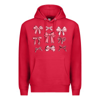 Cardinal pink ribbons Premium Hoodie - MaliasSmallBusiness