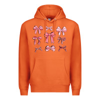 Carrot pink ribbons Premium Hoodie - MaliasSmallBusiness