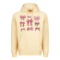 Pina Colada pink ribbons Premium Hoodie - MaliasSmallBusiness