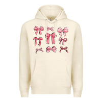 Tofu pink ribbons Premium Hoodie - MaliasSmallBusiness