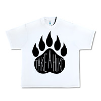 White take a hike Urban Heavy Tee - Unal Design