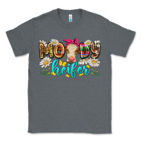 Charcoal Heather moody heifer Classic Tee - Zillion Design Studio