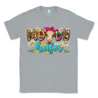 Heather Grey moody heifer Classic Tee - Zillion Design Studio