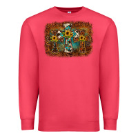 Cardinal cross backgraund Premium Sweatshirt - JahusDesignShop