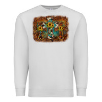 Dove Grey cross backgraund Premium Sweatshirt - JahusDesignShop