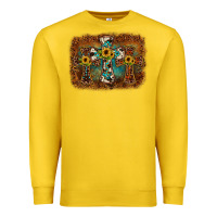 Lemon cross backgraund Premium Sweatshirt - JahusDesignShop