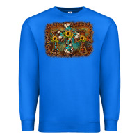 True Royal cross backgraund Premium Sweatshirt - JahusDesignShop