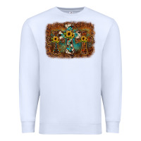 White cross backgraund Premium Sweatshirt - JahusDesignShop