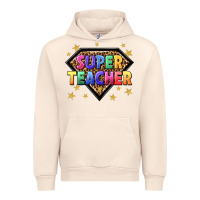 Sandshell super teacher with leopard Urban Hoodie - NancyCooperArtShop