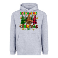Heather Grey rocking around the christmas tree Heavyweight Hoodie - AdoDesignShop