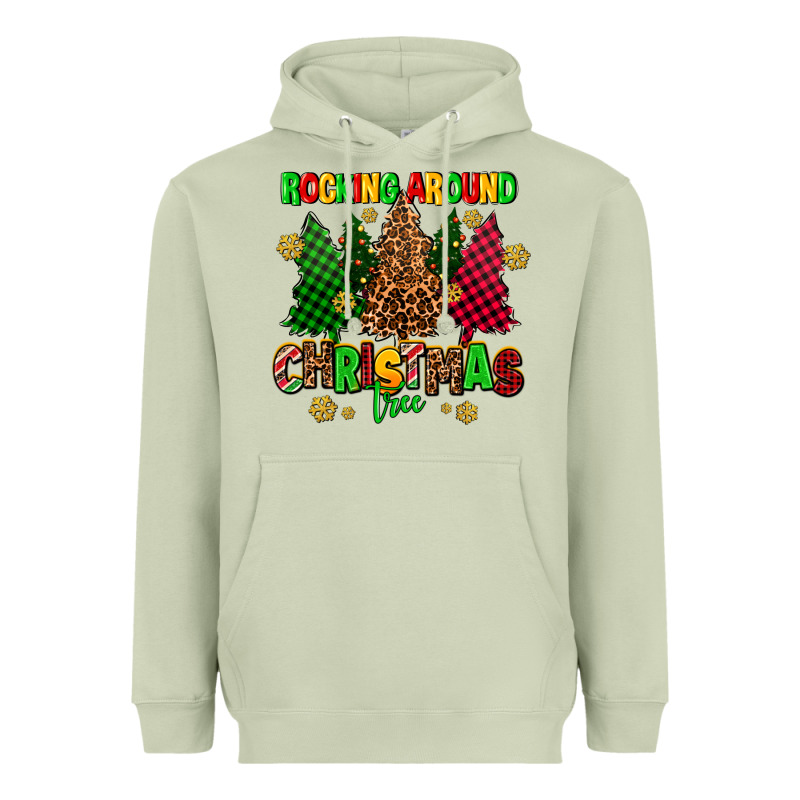 Rocking Around The Christmas Tree Heavyweight Hoodie by AdoDesignShop | Teevron
