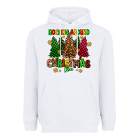White rocking around the christmas tree Heavyweight Hoodie - AdoDesignShop