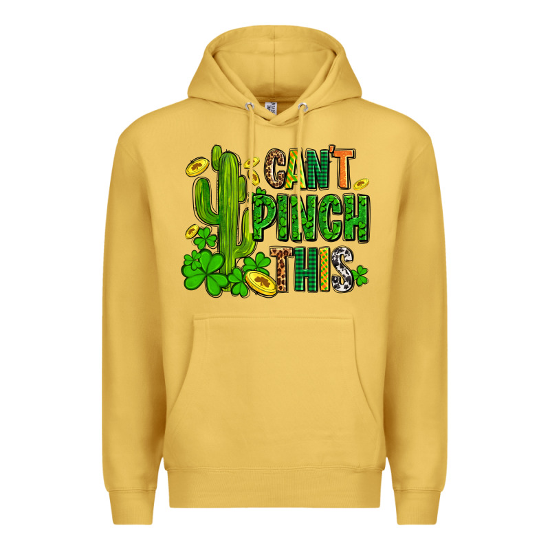 Cant Pinch This With Clovers Premium Hoodie by AdoDesignShop | Teevron