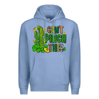 Colony Blue cant pinch this with clovers Premium Hoodie - AdoDesignShop