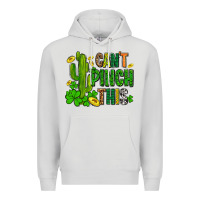Dove Grey cant pinch this with clovers Premium Hoodie - AdoDesignShop