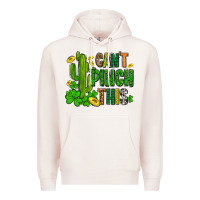 Pale Pink cant pinch this with clovers Premium Hoodie - AdoDesignShop