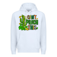 White cant pinch this with clovers Premium Hoodie - AdoDesignShop