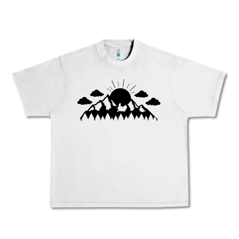 Mountain Urban Heavy Tee by Unal Design | Teevron