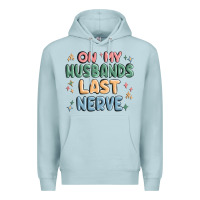 Blue Mist on my husbands last last nerve Premium Hoodie - MaliasSmallBusiness