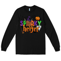 Black spooky heifer Long Sleeve Tee - Zillion Design Studio