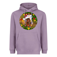 Lavender Christmas horse Heavyweight Hoodie - Artiststas