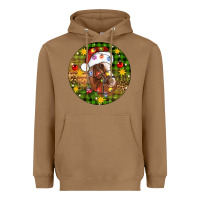 Toasted Coconut Christmas horse Heavyweight Hoodie - Artiststas
