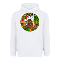 White Christmas horse Heavyweight Hoodie - Artiststas