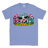 Colony Blue mom with cow Classic Tee - Zillion Design Studio