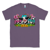 Lavender mom with cow Classic Tee - Zillion Design Studio