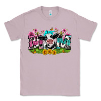 Lilac mom with cow Classic Tee - Zillion Design Studio
