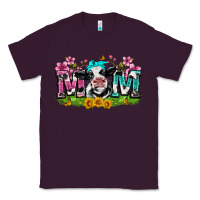 Plum mom with cow Classic Tee - Zillion Design Studio