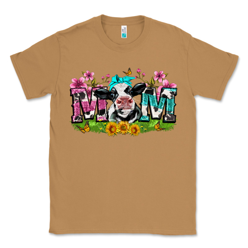 Mom With Cow Classic Tee by Zillion Design Studio | Teevron