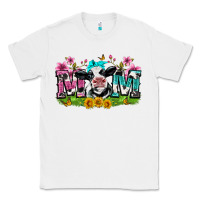 White mom with cow Classic Tee - Zillion Design Studio