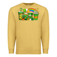 Antique Gold st patricks coffee Premium Sweatshirt - Jasminsmagicworld