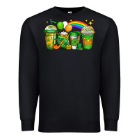 Black st patricks coffee Premium Sweatshirt - Jasminsmagicworld