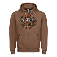 Chestnut summer Zipper Hoodie - SublimationCraftShop