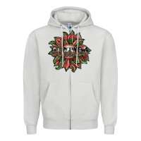 Dove Grey summer Zipper Hoodie - SublimationCraftShop