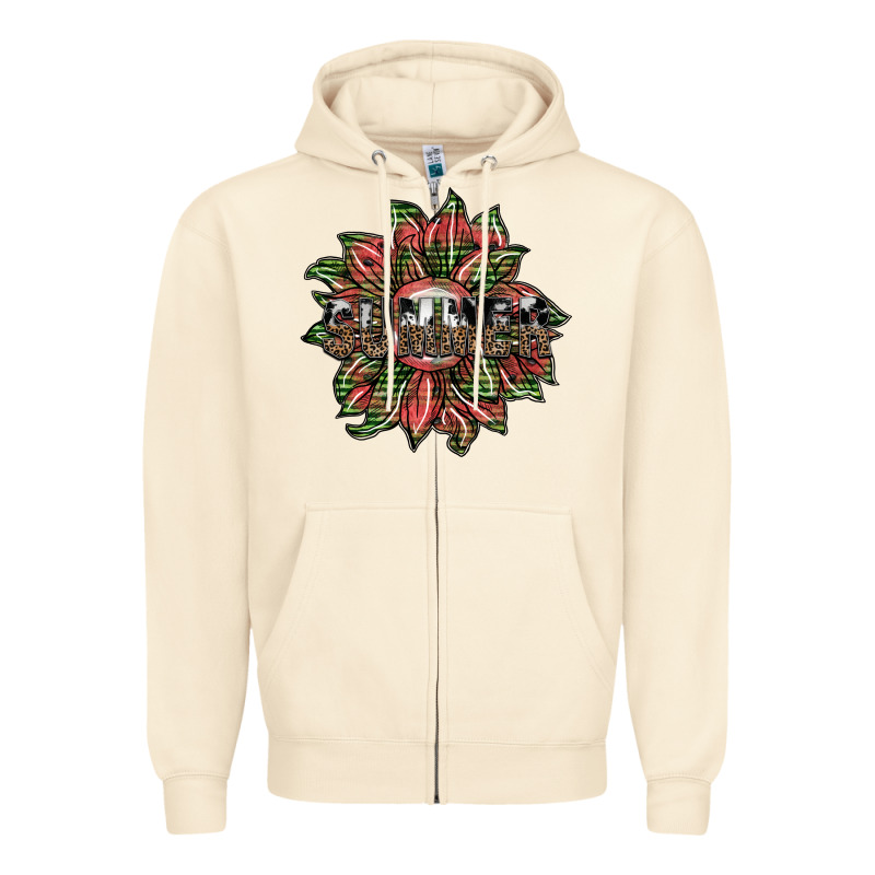 Summer Zipper Hoodie by SublimationCraftShop | Teevron