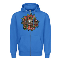 True Royal summer Zipper Hoodie - SublimationCraftShop