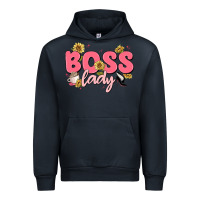 Navy boss lady Urban Hoodie - MaliasSmallBusiness