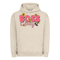 Pigment French Oak boss lady Urban Hoodie - MaliasSmallBusiness