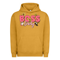 Pigment Peanut Butter boss lady Urban Hoodie - MaliasSmallBusiness